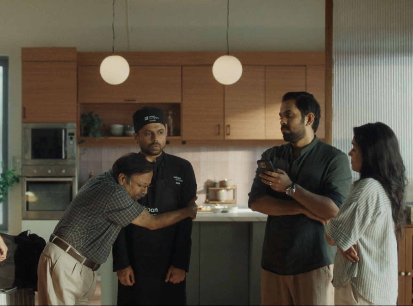A still from Urban Company’s Indian Cooks campaign for Indians in the UAE